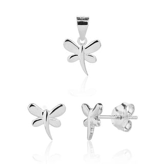 Jvd Giocoso Set Di Gioielli In Argento Libellule Svls0123Sj60000 (Pendente, Orecchini)