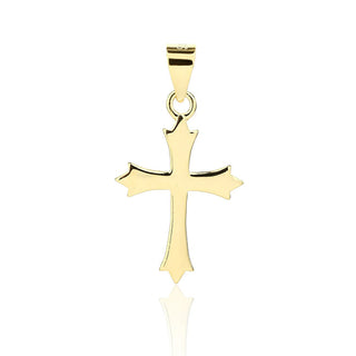 Jvd Pendentif de luxe en argent en forme de croix Svlp1449Xj6Go00 
