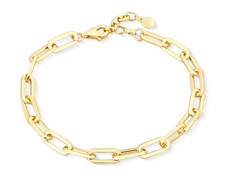 Jvd Bracciale Placcato Oro Massiccio Svlb0583Sj4Go18