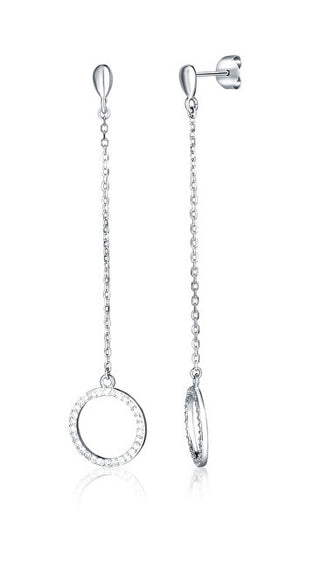 Jvd Orecchini Lunghi Minimalisti In Argento Svle2184Xj6Bi00