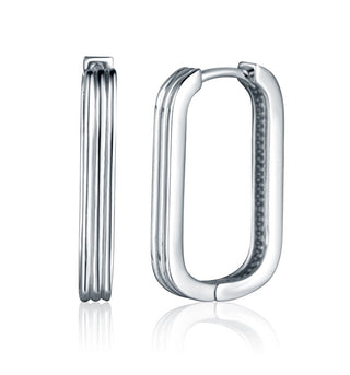 Jvd Orecchini Ovali Minimalisti In Argento Svle2425Xj40000
