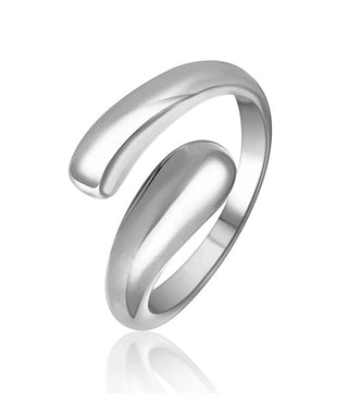 Jvd Anello Aperto Minimalista In Acciaio Sssr0018Xg100 - Circuito: 52 Mm