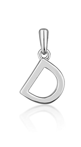 Jvd Ciondolo Minimalista In Argento Con Lettera "D" Svlp0948Xh2000D