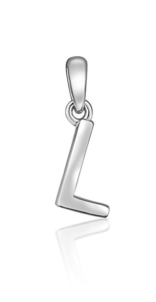 Jvd Ciondolo Minimalista In Argento Con Lettera "L" Svlp0948Xh2000L