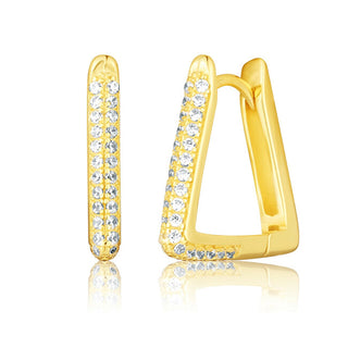 Jvd Fashion Gold-Plated Earrings Svle3099Xh2Go00 