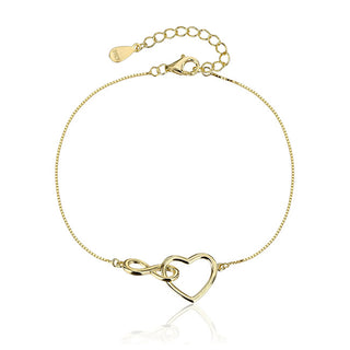 Jvd Fashion Bracelet Gold Plated With Symbols Svlb0558Xj6Go18 