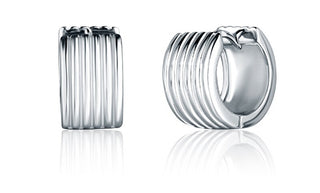 Jvd Orecchini A Cerchio In Argento Alla Moda Svle2508Xh20000