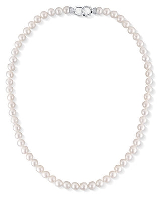 Jvd Collana Con Perle D'Acqua Dolce Svln0010Sd2P1 - Lunghezza: 50 Cm