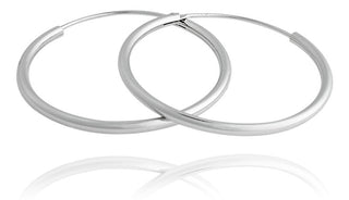 Jvd Orecchini Rotondi In Argento Senza Tempo Svle0208Xd500 - Diametro: 2,5 Cm