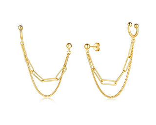 Jvd Orecchini Originali Placcati Oro Svle0726Sh2Go00