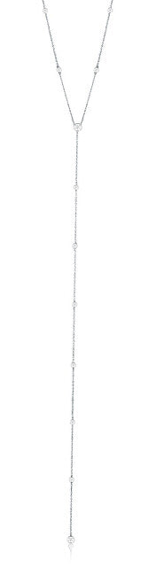 Jvd Collier original en argent avec zircons Svln0538Xk4Bi45 
