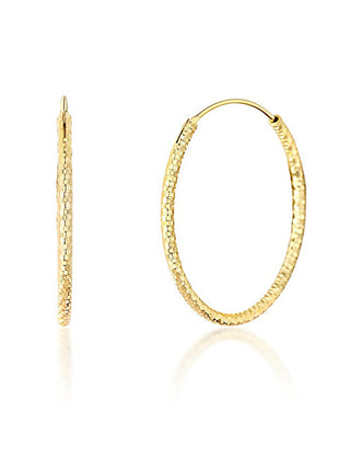 Jvd Orecchini Rotondi Placcati Oro Svle0204Xd5Go - Diametro: 3,5 Cm