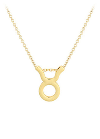Jvd Collana Placcata Oro Con Pendente Toro Svln0195Xh2Goby