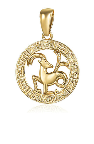 Jvd Gold-plated Capricorn Ciondolo SVLP0713XH2GOKO