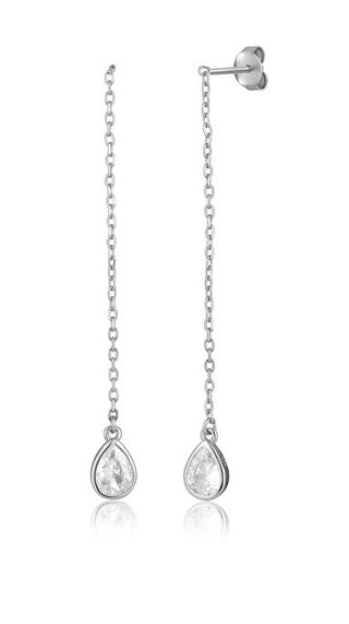 Jvd Graciosos Pendientes Largos Con Zirconia Svle1998Xh2Bi00 