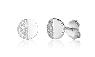 Jvd Orecchini A Bottone In Argento Svle1171Xh2Bips