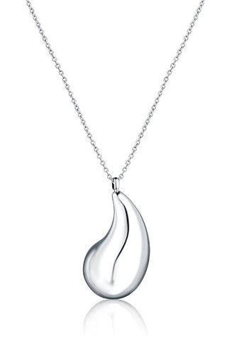 Jvd Affascinante Collana Da Donna In Acciaio Tear Drop Sssn0091X200045