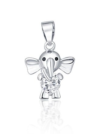 Jvd Colgante en forma de elefante de plata Svlp0182Xd5Bi00 