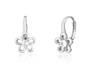 Jvd Orecchini Coordinati In Argento Per Bambine Flowers Svle0554Sh2Bi00