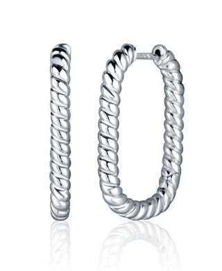 Jvd Orecchini Ovali In Argento Abbinati Svle2423Xj40000