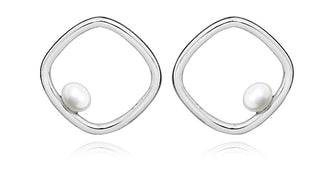 Jvd Orecchini In Argento Con Perle Naturali Svle0332Sh8P100