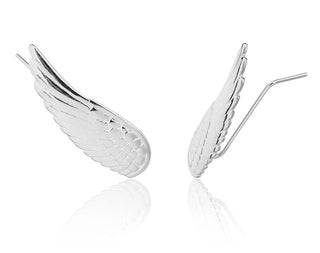 Jvd Silver long Orecchini Angel Wings SVLE3409XJ60000