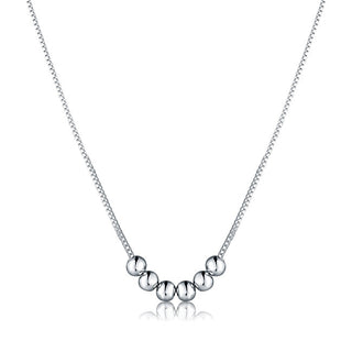 Jvd Collana In Argento Con Perline Svln0596X860045