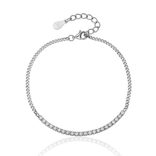 Jvd Bracciale In Argento Scintillante Con Zirconi Svlb0557Xj6Bi18