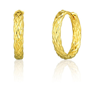 Jvd Pendientes chapados en oro Tagliati Svle1925Xj5Go00 