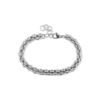 Jvd Bracciale In Acciaio Distintivo Sssb0031S200018
