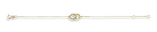 Jvd Bracciale In Oro Con Anelli Collegati Zb0123Xj71-6519