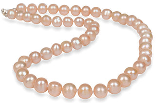 Jwl Luxury Pearls Collier avec de véritables perles couleur saumon Jl0267 