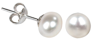 Jwl Luxury Pearls Orecchini Realizzati Con Autentiche Perle Bianche