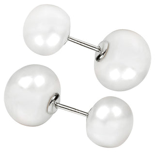 Jwl Luxury Pearls Pendientes de plata con perlas blancas auténticas Jl0255 
