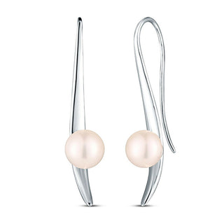 Jwl luxury pearls Elegant silver Orecchini con pearls JL0857