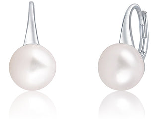 Jwl Luxury Pearls Orecchini In Argento Pregiato Con Vera Perla Jl0643