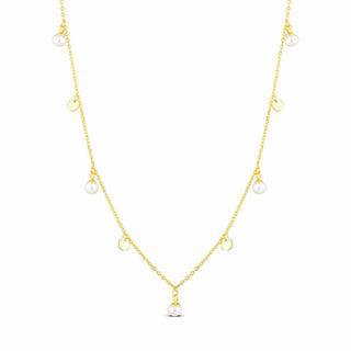 Jwl Luxury Pearls Delicata Collana Con Pendenti Di Perle Jl0861