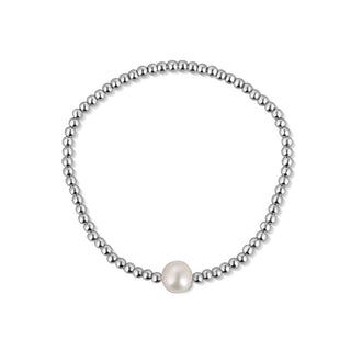 Jwl Luxury Pearls Bracciale Con Perline E Vera Perla D'Acqua Dolce Jl0713