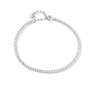 Jwl Luxury Pearls Bracciale Tennis Di Lusso In Argento Con Zirconi Jl0849