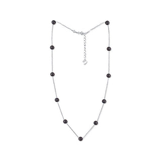 Jwl luxury pearls Collana of delicate 11 genuine black pearls JL0752