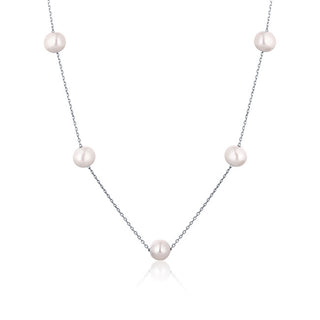 Jwl Luxury Pearls Collar Di Delicate 5 Perlas Auténticas Jl0755 