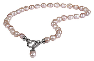 Jwl luxury pearls Collana made of genuine pink pearls JL0555
