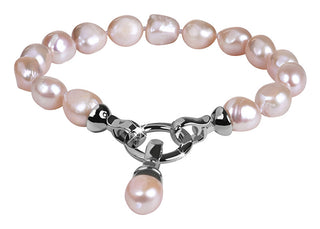 Jwl Luxury Pearls Braccialetto Di Perle Rosa Originali Jl0556