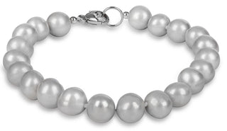Jwl luxury pearls Bracciale made of genuine gray pearls JL0359