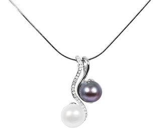 Jwl Luxury Pearls Collana Di Perle 3 In 1 Jl0540 (Catena, Ciondolo, Ciondolo)