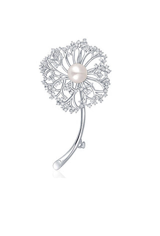 Jwl Luxury Pearls Bellissima Spilla Con Perla 2In1 Dandelion Jl0664