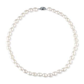 Jwl Luxury Pearls Collana Abbinata Realizzata Con Autentiche Perle Bianche Jl0864