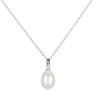 Jwl Luxury Pearls Collana In Argento Con Perla Destra 45 Cm Jl0436 - Lunghezza: 55 Cm