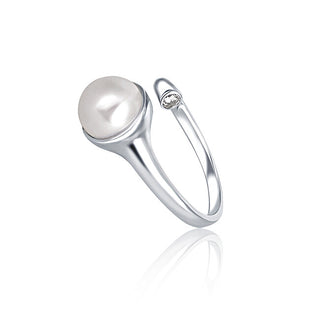Jwl luxury pearls Silver Anello con real pearl JL0624