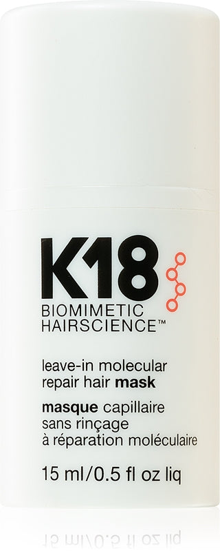 K18 Molecular Repair Hair Mask No Rinse 15ml